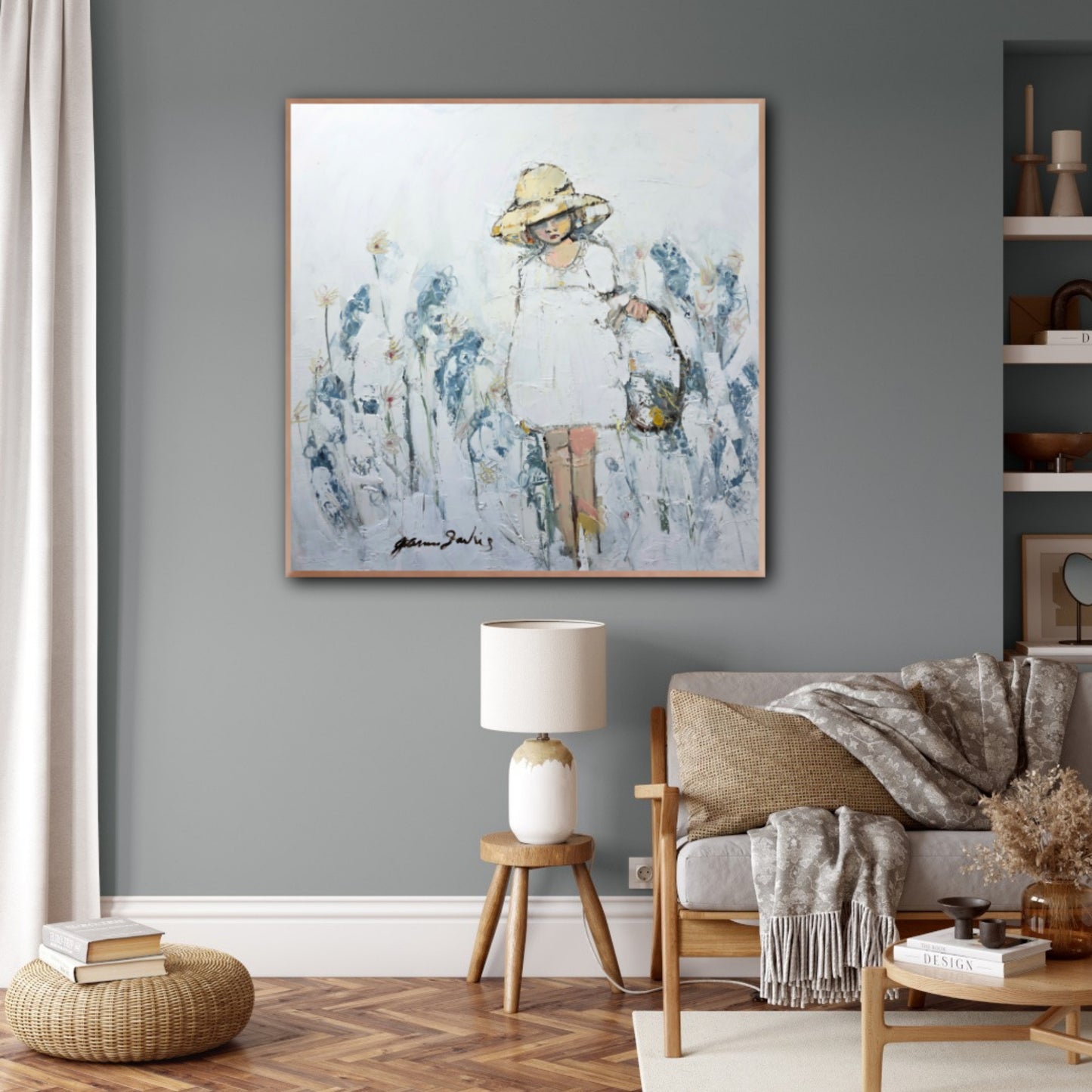 Basket of Blue