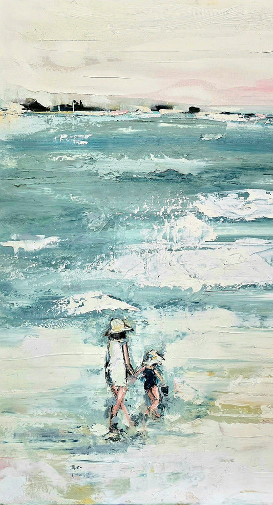 Mum and Me on the Beach