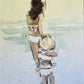 Little Sister on the Beach