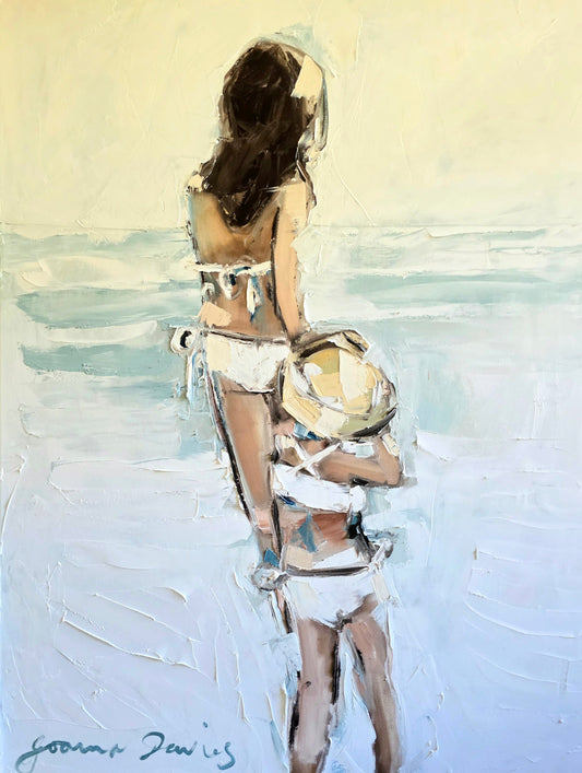 Little Sister on the Beach