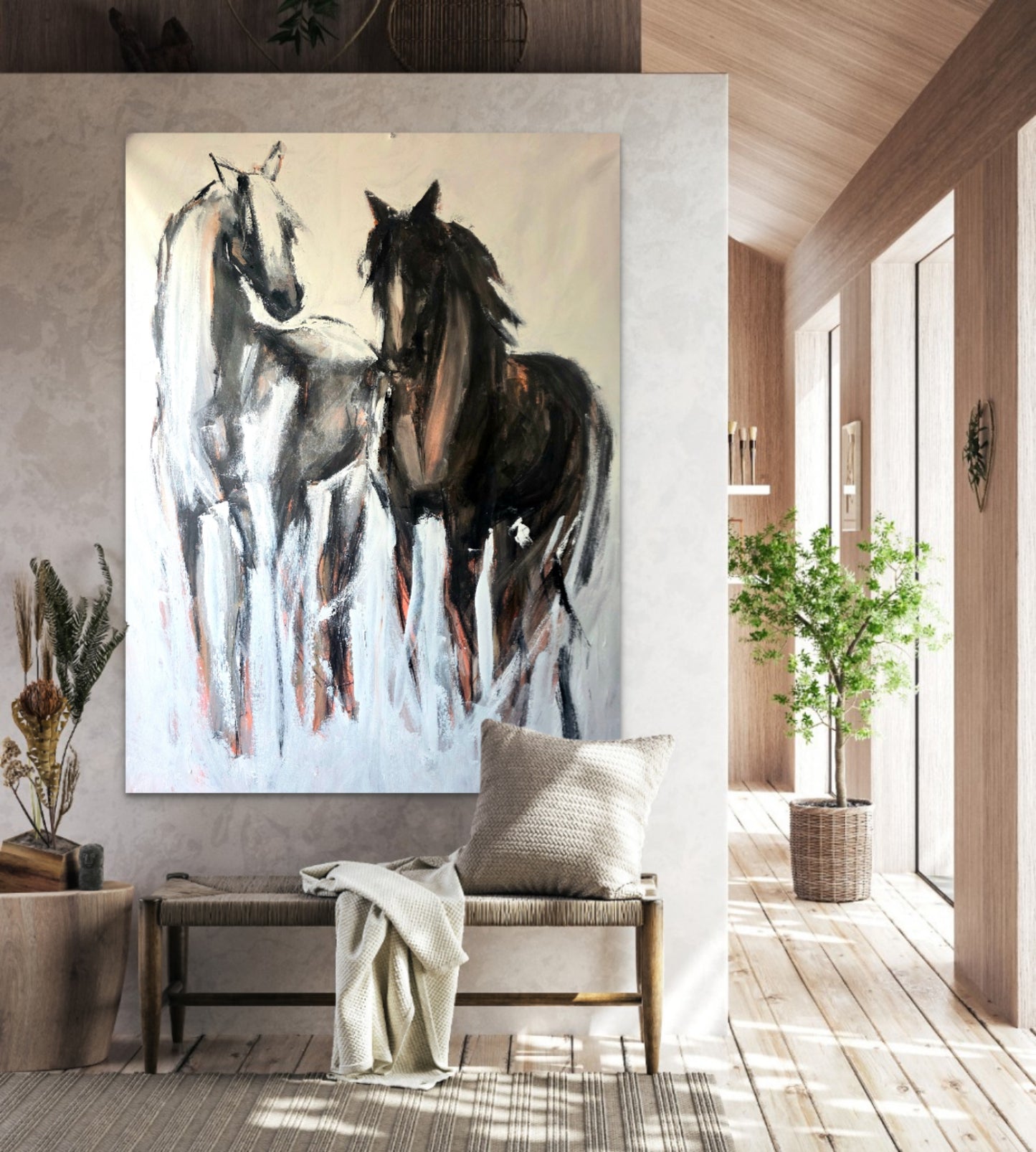 White Horse, Brown Horse