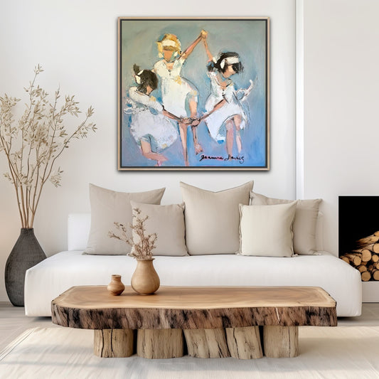 THREE GIRLS, BLUE